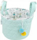 Baby Star Nursery Storage Basket Nordic Turquoise 1pcs