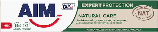 AIM Expert Protection Natural Care Οδοντόκρεμα για Πλάκα & Τερηδόνα 75ml
