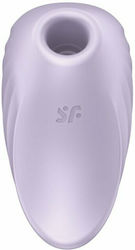 Satisfyer Pearl Diver Αναρροφητής Vagin cu Vibrații Stimulator & Vibrator Violet 1buc