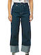 High Waist Women's Jean Trousers