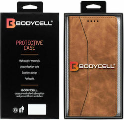 Bodycell PU Leather Wallet Δερματίνης Καφέ (Rea...