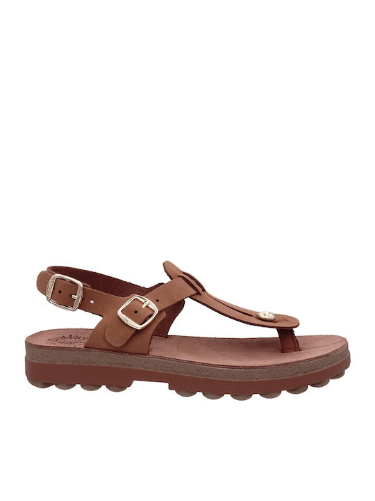 Fantasy Sandals Marlena Leather Women's Flat Sa...