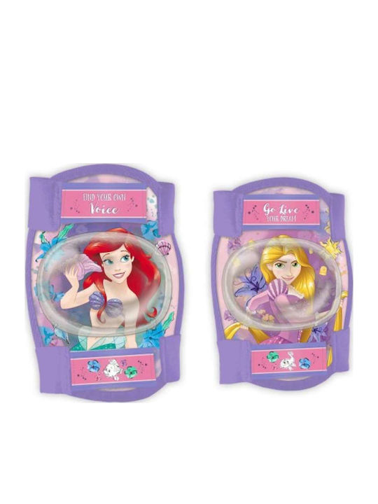 Seven Disney Princess 2 Παιδικό Σετ Προστατευτικών Μωβ