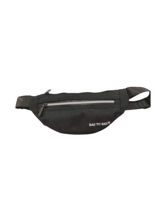 Bag to Bag Herren Bum Bag Taille Schwarz