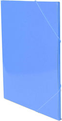 Salko Paper Plastic File Box with Rubber Band 2...