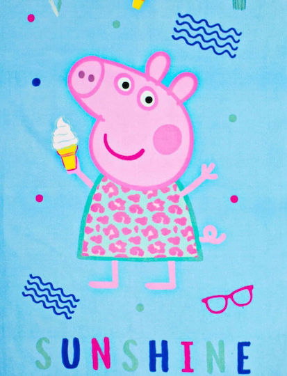 Stamion Sunshine Vibes Kids Beach Towel Peppa Pig 140x70cm