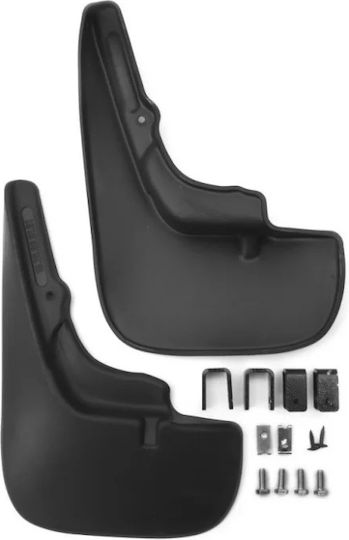 Novline Vorderseite Auto-Schmutzfänger Chevrolet Spark 5D 2010 2Stück