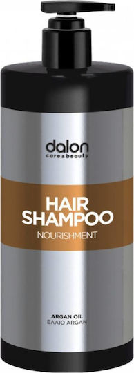 Dalon Hair Nourishment Argan Oil Σαμπουάν Αναδόμησης/Θρέψης για Όλους τους Τύπους Μαλλιών 1000ml
