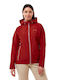 Craghoppers Salina Pomp Women's Hiking Short Sports Jacket Waterproof and Windproof for Spring or Autumn with Hood Red