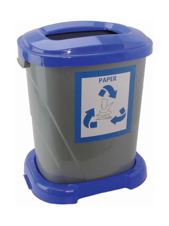 Viosarp TP567 Coș de Reciclare Plastic Blue 50lt 1buc