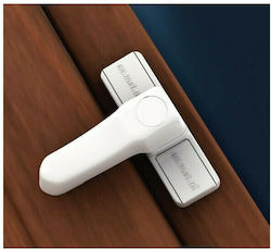 Ex.Met.Al Lock for Sliding / Hinged Doors White