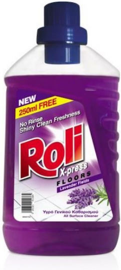 Roli Xpress Floor Καθαριστικό Υγρό Πατώματος Lavender 1lt