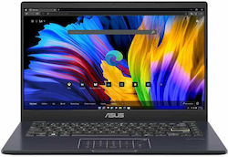 Asus Vivobook Go E410 E410MA-EK1828W 14" FHD (Celeron Dual Core-N4020/4GB/256GB SSD/W11 Home) Starry black (US Keyboard)