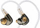Meze Audio Ακουστικά Ψείρες In Ear Advar Μαύρα