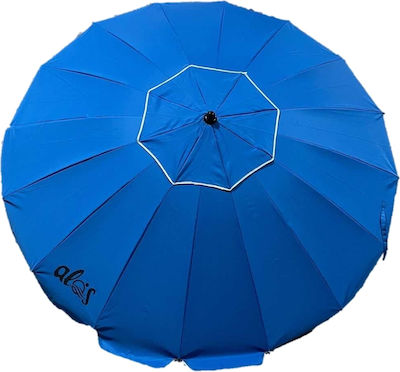 Zanna Toys Umbrelă de Plajă cu Diametru de 2.2m Albastru