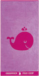 Greenwich Polo Club 3663 Kids Beach Towel Pink 140x70cm 267701403663