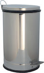 Metallic Waste Bin 30lt with Pedal Inox