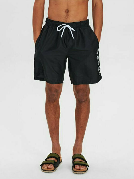 Gabba Bademode für Männer - schwarz (EGLE SWIM SHORTS BLACK)