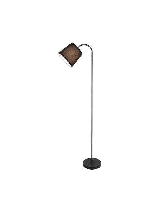 Rabalux Godric Floor Lamp H141xW22cm. with Socket for Bulb E27 Black