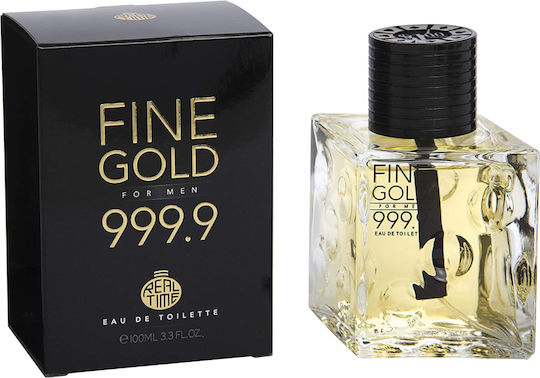 RealTime Fine Gold For Men 999.9 Eau de Toilette 100ml