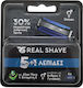 Realshave mit & Gleitstreifen für empfindliche Haut 4Stück