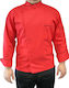 Mantel Koch Unisex Rot mit Langärmelig MARK984