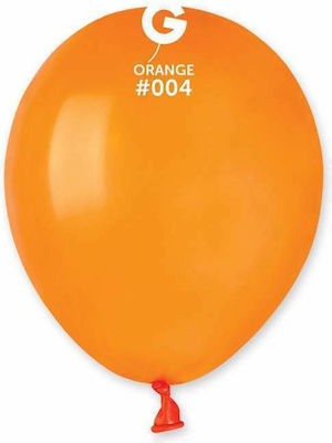 5" Orange Latex-Ballon