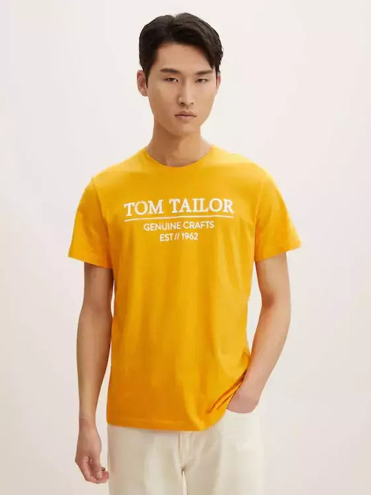 Tom Tailor T-shirt Κίτρινο