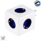 GloboStar PowerCube with Surge Protection 5 Pos...
