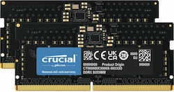 Crucial DDR5-5600 16GB×2 Crucial 16GB DDR5 RAM cu 2 module (2x8GB) și Viteză 5600 pentru
