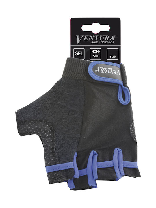 Ventura 719970 Къси Циклични ръкавици Черен