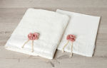 New Life Baptism Towel Set Εκρού