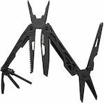 Multitool Schwarz 9in1