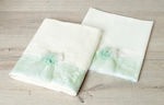 New Life Baptism Towel Set Εκρού