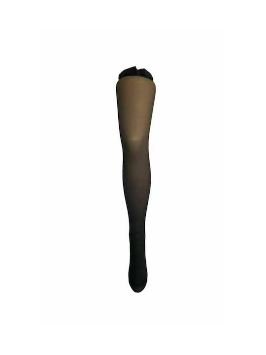 IDER Outline Plus Size Women's Pantyhose 40 Den Tightening Black -001