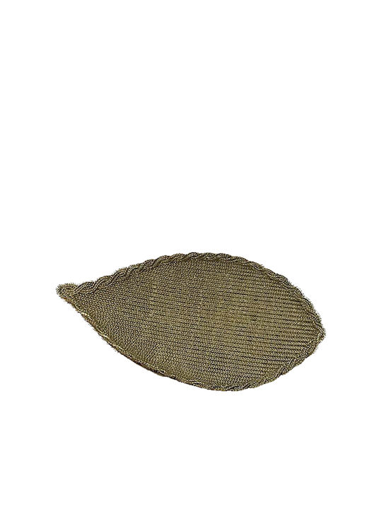 Karvounis Oval Polyresin Decorative Platter Green 35x17cm
