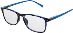 Frog Optical F139 Women's Reading Glasses +2.75 Blue