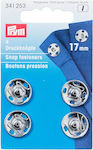 Prym Silver Metal Stud Sewing Supply 4pcs 341253