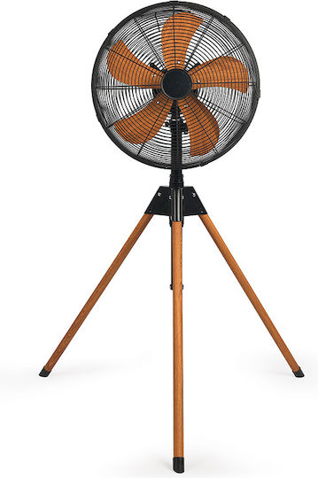 Livoo DOM446 Ανεμιστήρας Ορθοστάτης 50W Διαμέτρου 40cm Καφέ