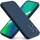 Forcell Lite Umschlag Rückseite Silikon Blau (Realme GT Neo 2 / Realme GT Neo 3T 5G)