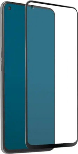 SBS Vollflächig gehärtetes Glas Schwarz (Realme GT Neo 2 5G) TESCRFCREGT2