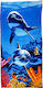 Strandtuch Dolphins 180x90cm.