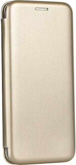 Forcell Elegance Book Δερματίνης Χρυσό (Huawei P40 Lite 5G)