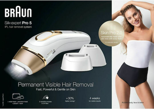 Braun Silk Expert Pro Epiliergerät Laser für das Bikini / Körper PL 5243