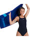 Endurance Medalist Athletic One-Piece Swimsuit Navy Blue