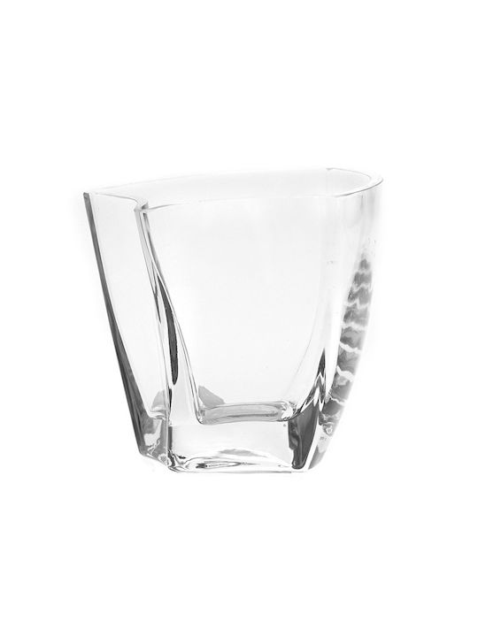Iliadis Glass Vase 11x11x12.5cm