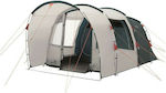 Easy Camp Palmdale 400 Camping Tent Tunnel Gray with Double Cloth 4 Seasons for 4 People 370x240x185cm