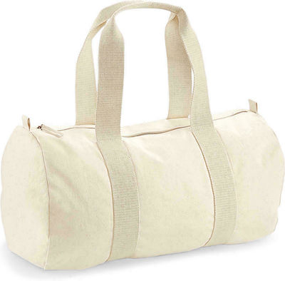 Westford Mill Σακ Βουαγιάζ W814 Organic Barrel Bag Natural 50cm 20lt