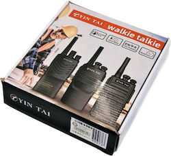 YT-418 Walkie Talkie 5W χωρίς Οθόνη Σετ 2τμχ