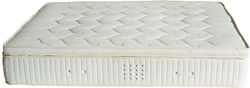 Elatirio Strom Double Latex Mattress Topper Latex with Elastic Straps 140x200x4cm